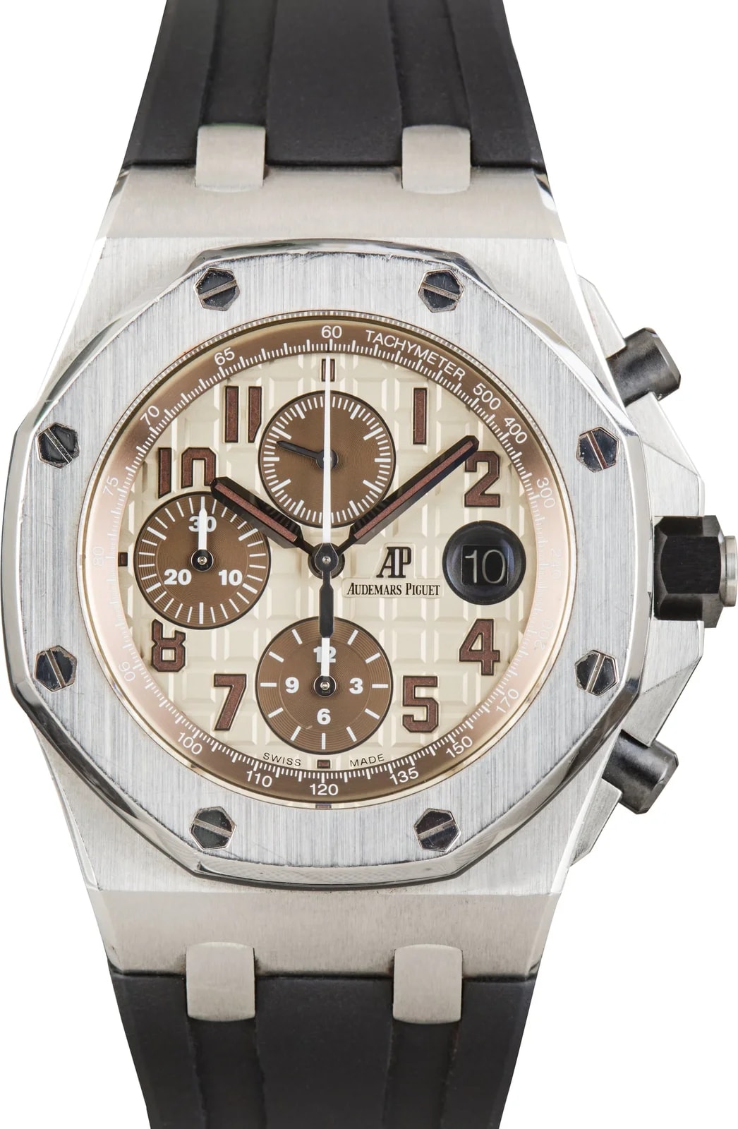Audemars Piguet — Audemars Piguet Royal Oak Offshore Chronograph Ivory Dial — Watch — resale