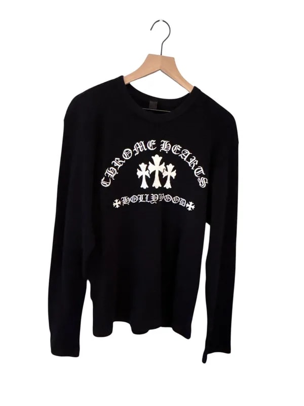 Chrome Hearts — Hearts Triple Cross Thermal Long Sleeve Large — Handbag — resale