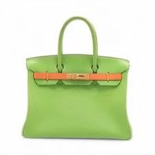 Hermès — Hermès Birkin 30 le Tournay Gulliver Apple X Metal Fittin — Handbag — resale