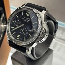 Panerai — Panerai Luminor Power Reserve 44mm Black Dial Diamond Bezel Ref: PAM00090 — Watch — resale
