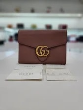 Gucci — Gucci GG Marmont Mini Chain Crossbody 401232 97410712 — Handbag — resale
