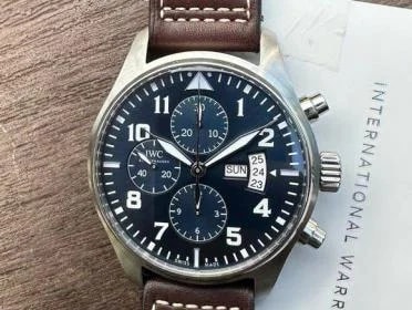 IWC — IWC Pilot Chronograph Blue Dial le Petit Prince 377706 — Watch — resale