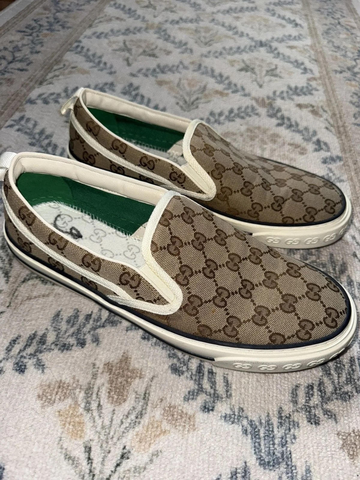 Gucci — Gucci Tennis 1977 Slip-On ' ' Size US 10 1/2 — Sneaker — resale