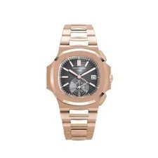 Patek Philippe — Patek Philippe Nautilus 5980/1R-001 Chronograph Date Rose Gold Black Dial (2022) — Watch — resale
