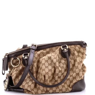 Gucci — Sukey Top Handle Satchel With Medium — Handbag — resale