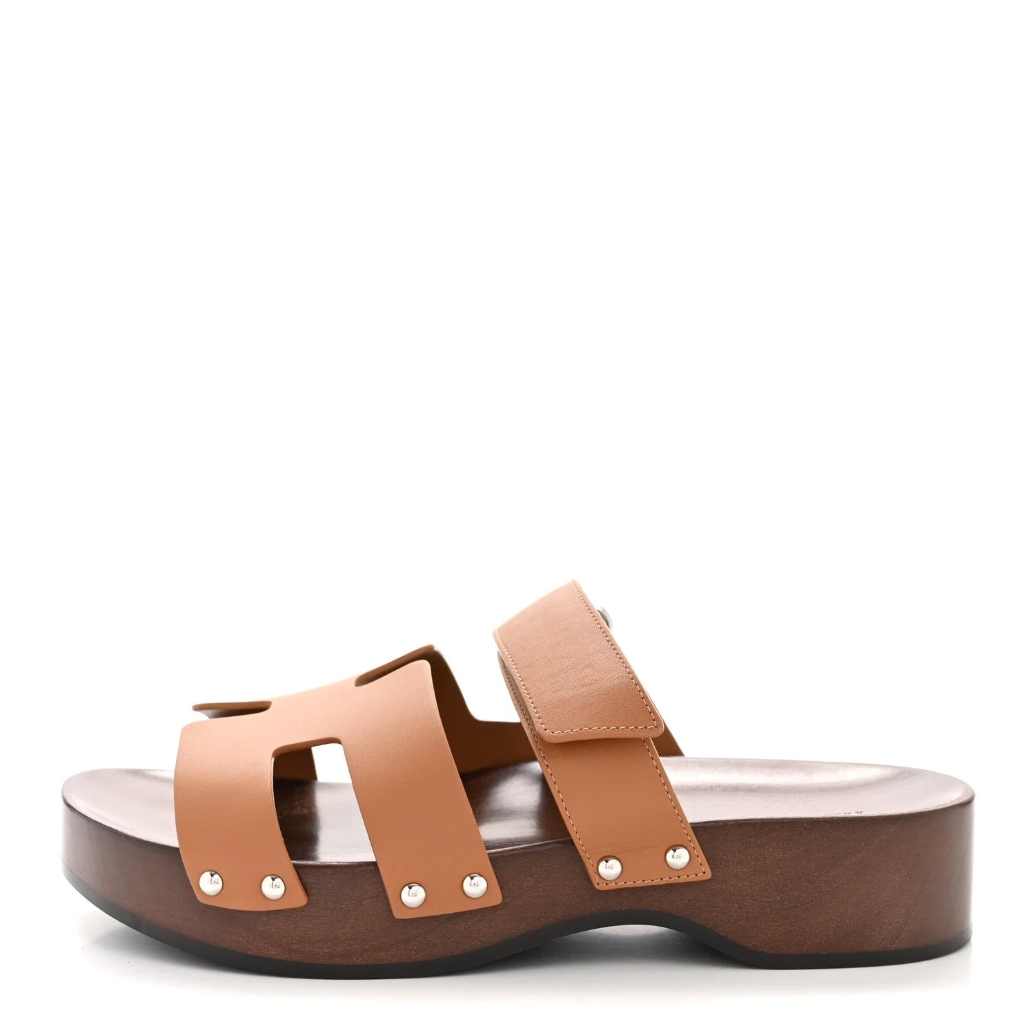 Hermès — Kos Clog 39 Naturel — Designer Shoe — resale