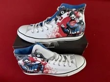 Converse — Converse All Star Hi DC Comics Superman Shoes M 11 W13 Graphic Chucks — Sneaker — resale