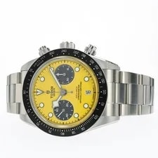 Tudor — Tudor Black Bay Chronograph Yellow Dial Stainless Steel 79310N — Watch — resale