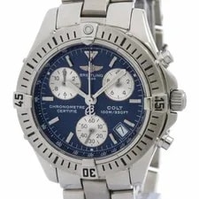 Breitling — Breitling Chrono Colt Stainless Steel Quartz A73350 (Polished) — Watch — resale