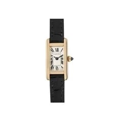 Cartier — Cartier Colisée '' Yellow Gold White Dial Diamond Bezel Quartz — Watch — resale