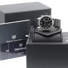 Tag Heuer — TAG Heuer Carrera Calibre 02 CBG2A12 45mm SS Rubber Skeleton Automatic #C003 — Watch — resale