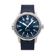 IWC — IWC Aquatimer Steel Auto 42mm Blue Dial Blue Rubber Strap IW3288-01 — Watch — resale