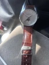 Jaeger-LeCoultre — Jaeger-LeCoultre Master Ultra Thin Moon Phase Automatic Brown Leather — Watch — resale