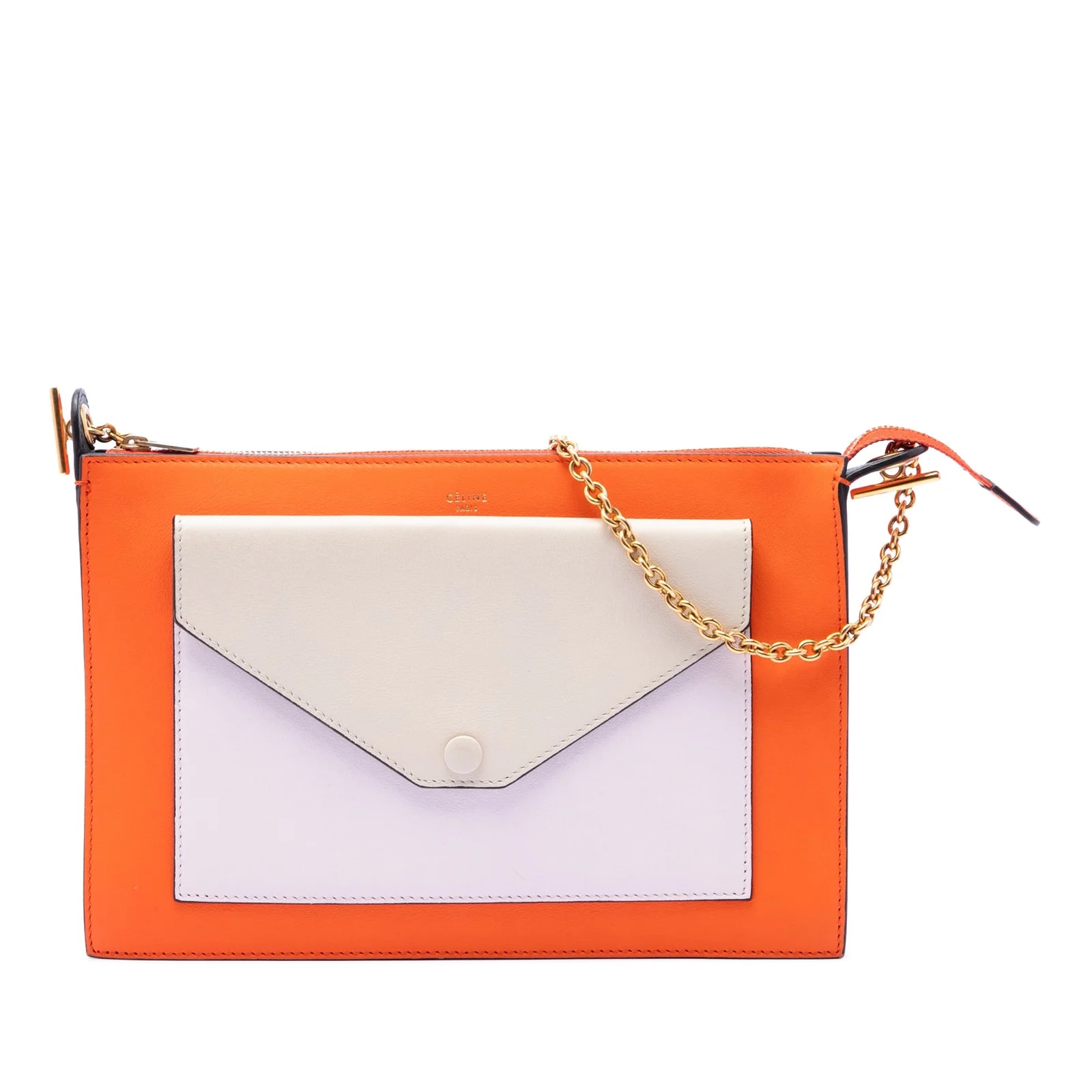 Celine — Pocket Envelope Zip Crossbody — Handbag — resale