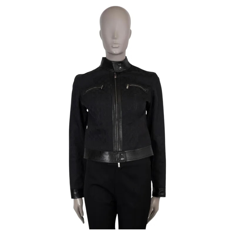 Gucci — Gucci Cotton 2000 Trim GG Jacket — Clothing — resale