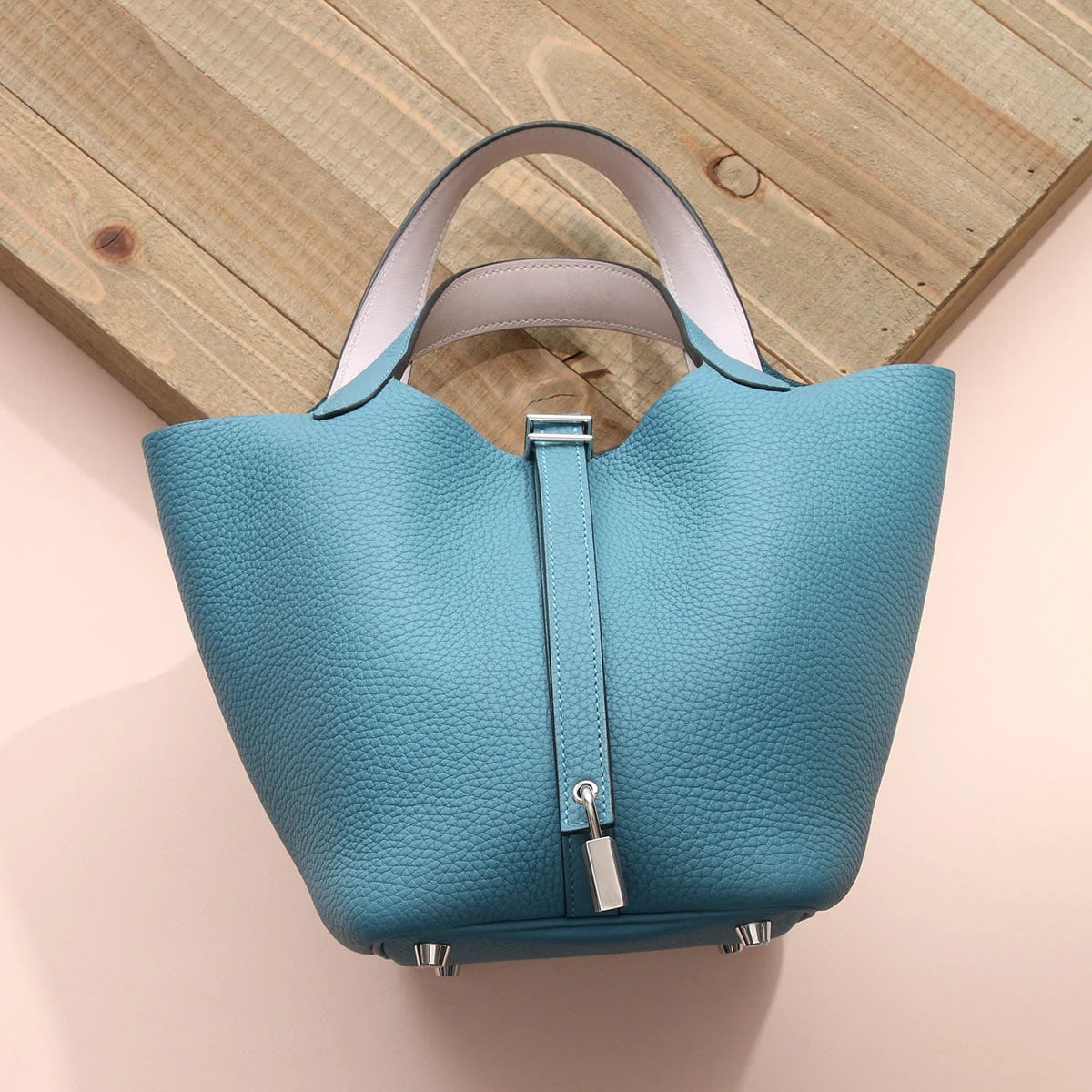 Hermès — Hermès Jean and Pale Picotin Lock 18 — Handbag — resale