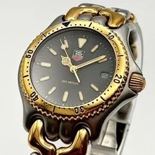 Tag Heuer — TAG Heuer S95-213M Professional Date 31mm Quartz Silver Gold Japan — Watch — resale