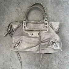 Balenciaga — Balenciaga the City Metallic Limited Color Auth Y2K — Handbag — resale
