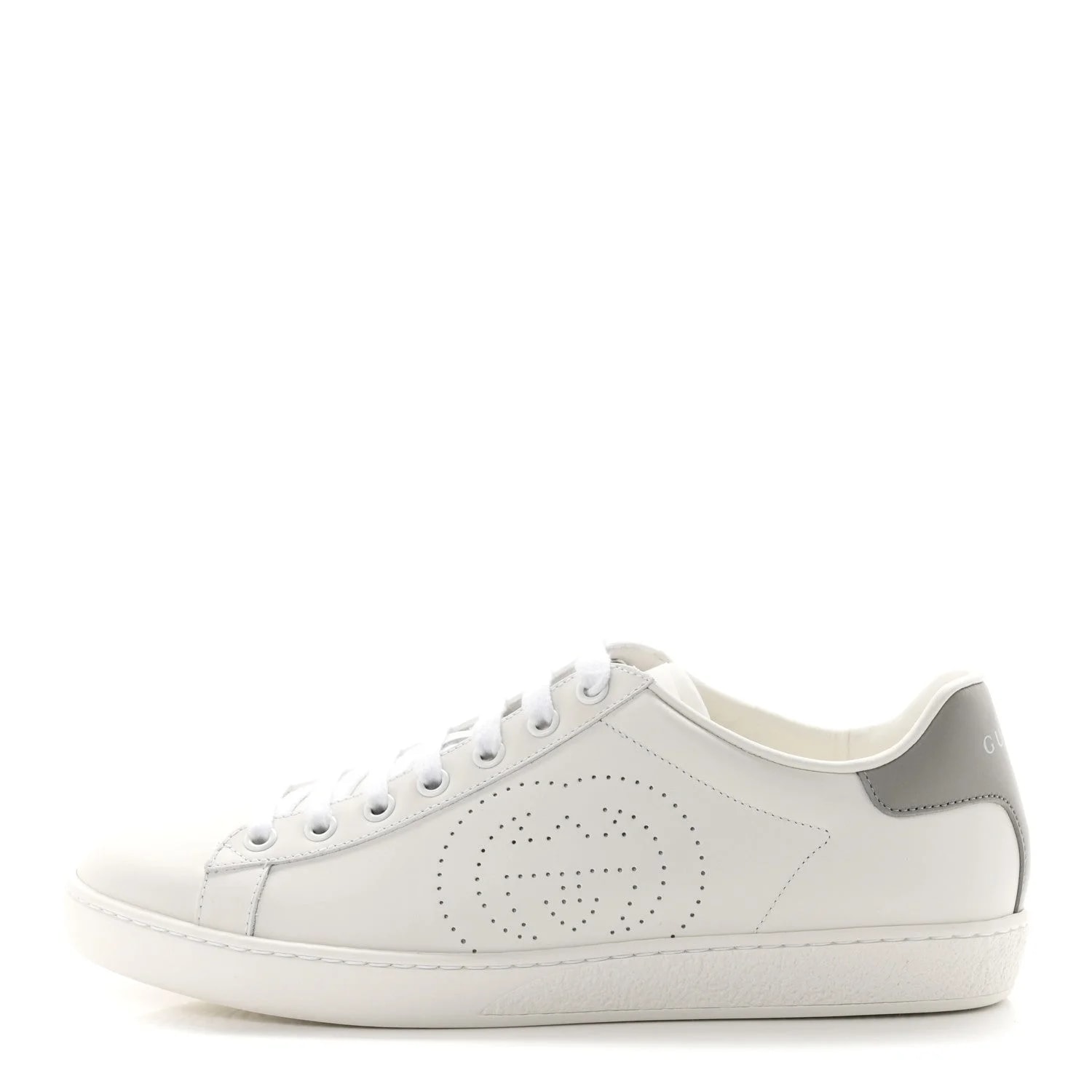 Gucci — Miro Soft Interlocking G Perforated Ace 38.5 — Sneaker — resale