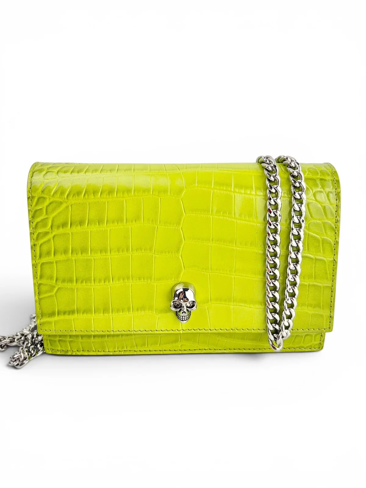 Alexander McQueen — Alexander McQueen Embossed Skull — Handbag — resale