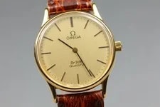 Omega — 1980 Omega de Ville Cal.1330 Ref.191.0072 32mm Gold Quartz Near — Watch — resale