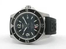 Breitling — Breitling Superocean 44 Black Dial Stainless Steel Automatic Date A17367 — Watch — resale