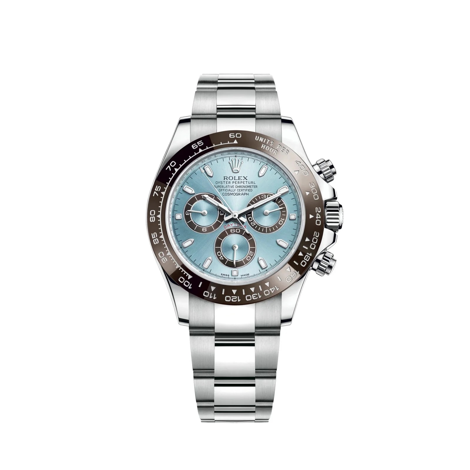 Worldofluxuryus — Rolex Oyster Perpetual Cosmograph Daytona Platinum & Ceramic — Watch — resale