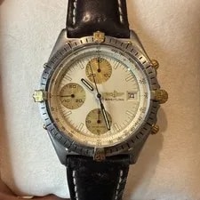 Breitling — Breitling Chronomat 81950 Automatic Chronograph Cream Dial 39mm — Watch — resale
