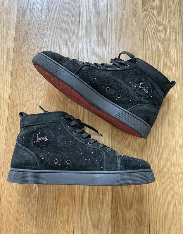 Christian Louboutin — Christian Louboutin Sneakers Bottom Swarovski 9 — Sneaker — resale