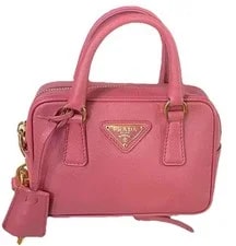 Prada — Authentic Prada Mini Boston With Detachable — Handbag — resale