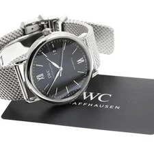 IWC — IWC Portofino IW356506 40mm SS Black Dial Automatic Date #C5316 — Watch — resale