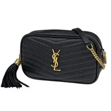 Yves Saint Laurent — Yves Saint Laurent Lou Mini Fringe 612579 — Handbag — resale