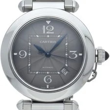 Cartier — Cartier Pasha de 41mm WSPA0009 Silver Stainless Steel Automatic — Watch — resale