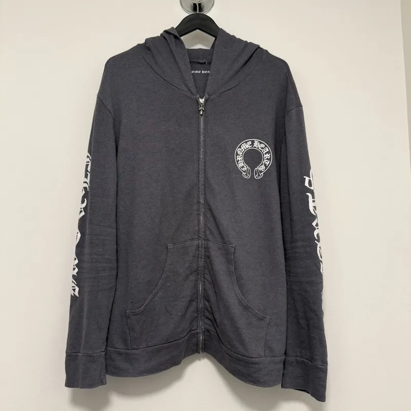 Chrome Hearts — Hearts Horseshoe Dagger Zip — streetwear — resale