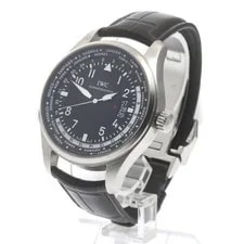 IWC — IWC Pilot’s Timezoner IW326201 45mm SS Black Dial Automatic #C4218 — Watch — resale