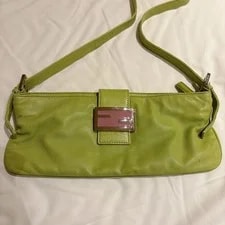 Fendi — Fendi Mamma Baguette Long Buckle — Handbag — resale