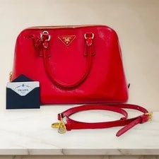 Prada — Prada Vernice Enamel — Handbag — resale