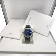 IWC — IWC Portuguese Chronograph Classic Laureus Blue Dial Automatic IW390406 — Watch — resale