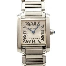 Cartier — Cartier Tank Fran?aise SM W51008Q3 White Dial — Watch — resale