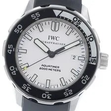 IWC — IWC Schaffhausen Aquatimer IW356806 Date White Dial Automatic Watch_943681 — Watch — resale