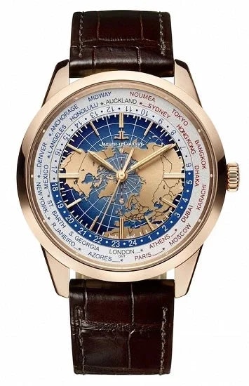 Worldofluxuryus — Jaeger-LeCoultre Master Control Geophysic Universal Time 18k Rose Gold — Watch — resale