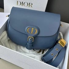 Dior — Excellent Christian Dior Bobby MM Saddle Crossbody GHW — Handbag — resale