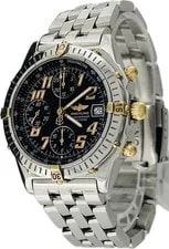 Breitling — Breitling Chronomat B13350 Black Automatic Excellent A7352 — Watch — resale