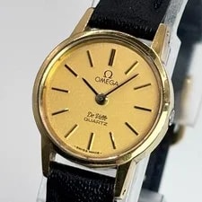 Omega — Working G20 Omega de Ville Quartz Gold Plated — Watch — resale