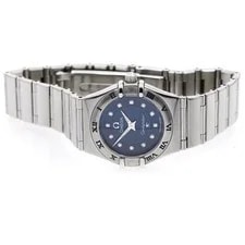 Omega — Omega Constellation 1563.85 22mm SS Navy #C10058 — Watch — resale
