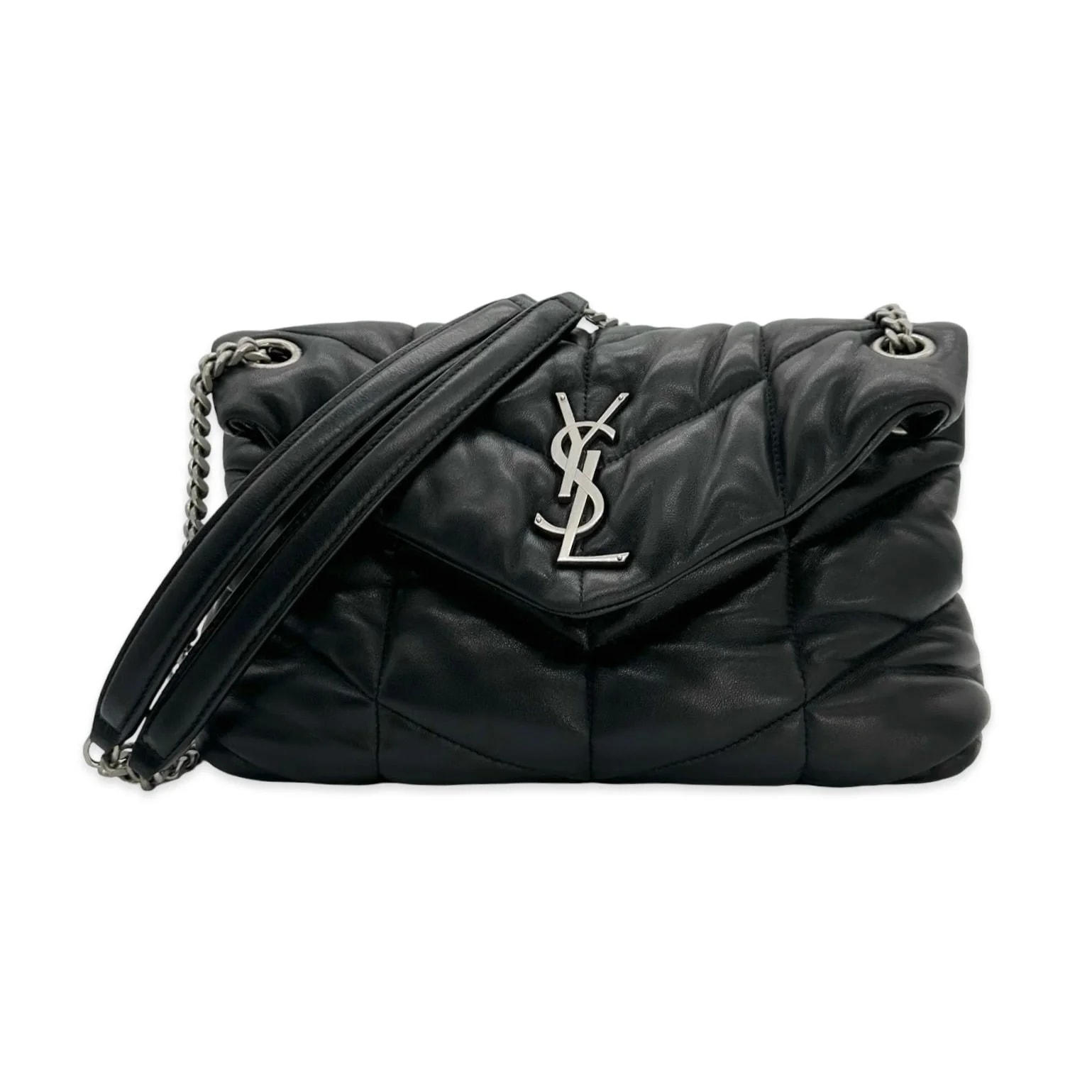 Luv Luxe Scottsdale — Saint Laurent Small Lou Puffer — Handbag — resale