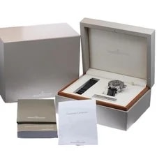Jaeger-LeCoultre — Jaeger-lecoultre Master Compressor Extreme W-alarm Q1768470 46mm SS Black #C1767 — Watch — resale