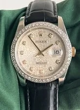 Rolex — Rolex 116233 Datejust 36mm Diamond Dial Diamond Bezel — Watch — resale