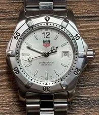 Tag Heuer — Junk TAG Heuer Professional WK1312 Silver — Watch — resale