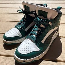 Puma — Puma Hightop Basketball Shoes Paint Splatter Limited Edition Hype — Sneaker — resale